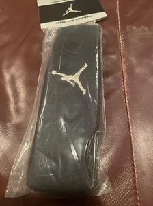 Vintage Air Jordan Jumpman schwarz Frottee Stretch Unisex Erwachsene Stirnband Einheitsgröße - Bild 1 von 3