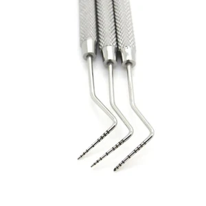 William Sonde Periodontali Dentali Rivestite a Colori Set di 3 - Foto 1 di 12