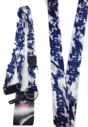 NFL Dallas Cowboys Keychain Lanyard (Camo Color) Cover