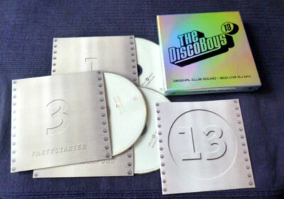 3xCD v/a The Disco Boys 13 Deep Tech Electro House Digitalism Tiga Mia Deichkind - Bild 1 von 4