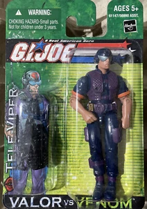 GI Joe Action Force Valor vs Venom Cobra Python Partol Tele Viper - Imagen 1 de 6