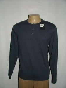 NEW WT ZACHARY PRELL CASUAL SHIRT SIZE XL COTTON POLYESTER BLUE STRIPED #320 - Picture 1 of 7