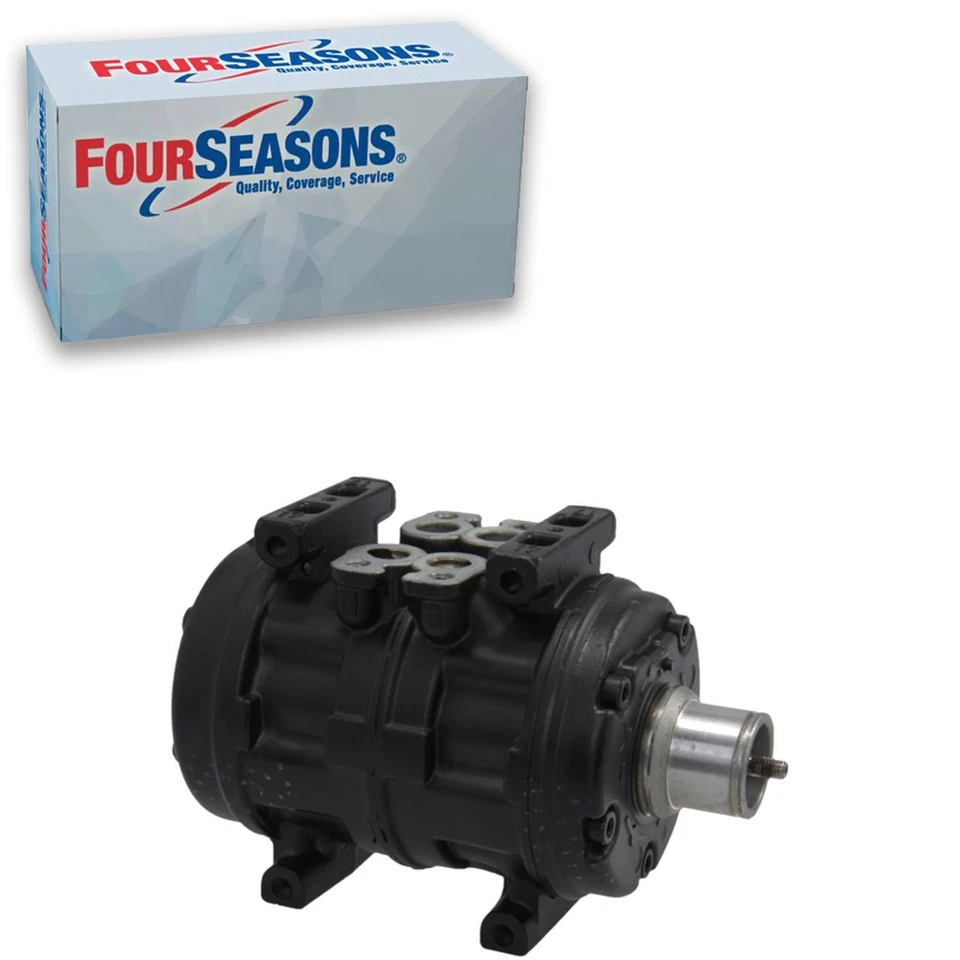 Compresor de aire acondicionado 4 estaciones para Audi 80 Quattro 1988-1992 Foto 1 de 4