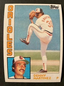 Denny MARTINEZ 1984 Topps Baseball #631 Baltimore Orioles - Picture 1 of 2