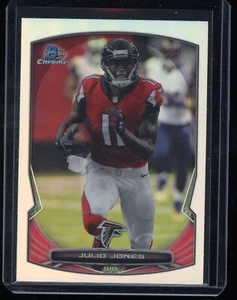 2014 Bowman Chrome SILVER REFRACTOR SP JULIO JONES Atlanta Falcons - Picture 1 of 2