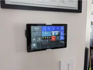 Amazon Fire HD tablet Wall Mount Solution - Set of Two inc Mounting Hardware - Picture 1 of 5