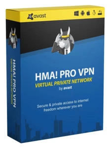 Avast HMA Pro VPN 5 DISPOSITIVI 1 ANNO PC/MAC/ANDROID/IOS - Zdjęcie 1 z 1