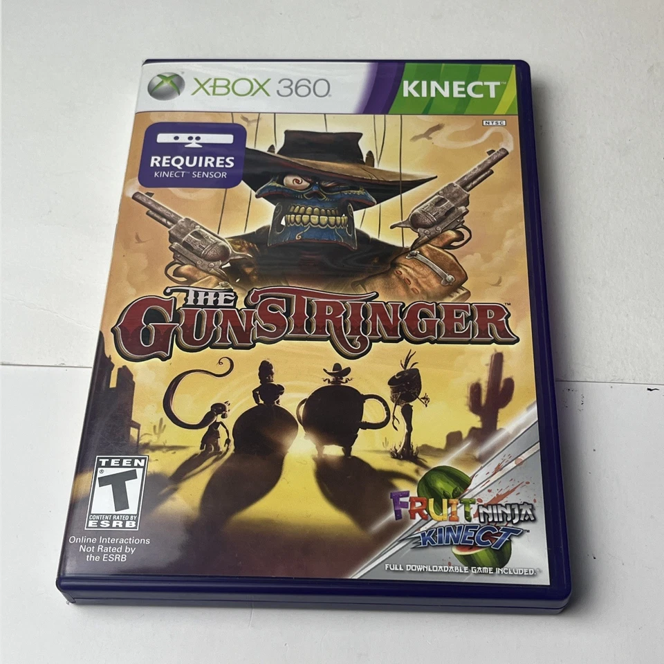 The Gun Stringer (Xbox 360, 2011) Juego Kinect Completo Probado Funciona Envío Gratis Foto 1 de 4