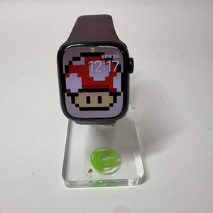 GPS Only Apple Watch Series 7 41MM Space Gray Aluminum MKMX3LL/A - Picture 1 of 8