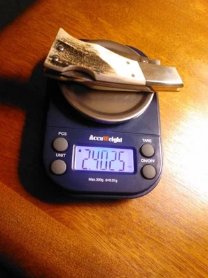 Taylor Cutlery Lockback Knife Elk Horn Handle 1980 Surgical Steel Blade - Image 1 of 4