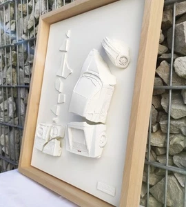 Bram Mous - Objeto de arte pop 3D - Ferrari Testarossa RC - Listo para colgar - Imagen 1 de 15