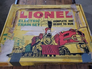 Set Lionel Ttain 1959 n. Trasporto tipo vapore 1609 in scatola originale manca motore - Foto 1 di 2