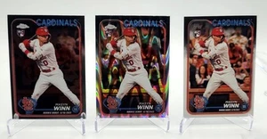 2024 Topps Chrome Masyn Winn #USC23 RayWave Refractor (RC) & Chrome & Base RC's. - Bild 1 von 8