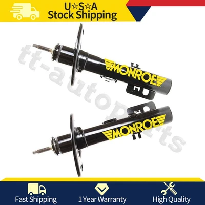 Par de amortiguadores de puntales delanteros Monroe para Ford Flex 2009 2010 2011 2012 Foto 1 de 4