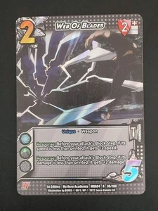  MHA04-Unl-036/108R Web Of Blades My Hero Academia CCG League of Villains - Bild 1 von 2