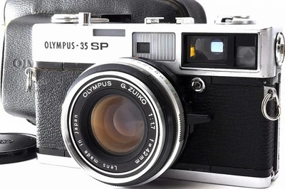 Olympus 35 SP [NEAR MINT] Rangefinder 35mm Film Camera G.Zuiko 42mm From JAPAN - Image 1 of 4