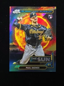 2024 Topps Chrome Cosmic Planetary Pursuit The Sun Paul Skenes #PPS-6 Pirates RC - Imagen 1 de 8