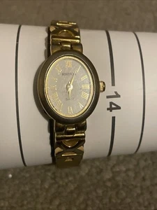 Ladies Gold Tone Sekonda Watch Quartz Oval Dial - Picture 1 of 7