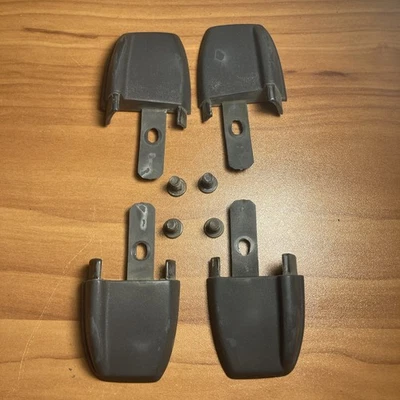 96-02 Toyota 4Runner Roof Rack End Cap Caps Clips Set 4 OEM With Screws - Image 1 of 4