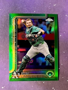 2025 Topps Chrome - Shea Langeliers #58 True Green Refractor/99 - Imagen 1 de 1