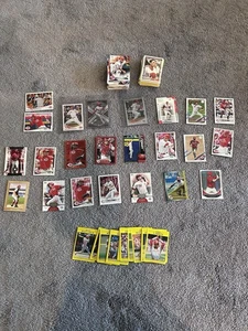 Cincinnati Reds MASSIVE 200+ Card Lot Ken Griffey Jr, Larkin + Entire 1991 Fleer - Picture 1 of 7