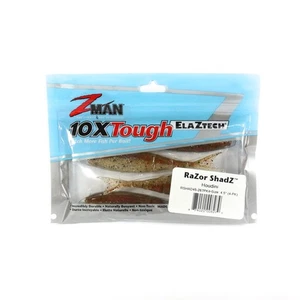 Zman Soft Lure Razor 4.5 Inch 4/Pack Houdini (8279) - Picture 1 of 6