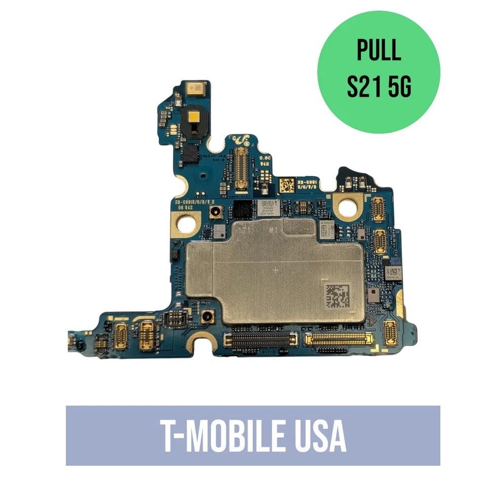 Placa madre Samsung Galaxy S21 5G (SM-G991U) - Bloqueada a T-Mobile - Probada  Foto 1 de 1