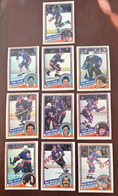 1984 -85  O-Pee-Chee.   New York Islanders     Lot of 10.   Different cards  - Image 1 of 2