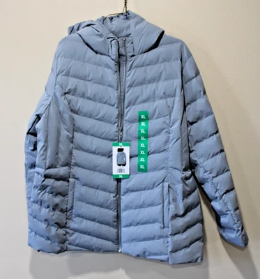 32 DEGREES Women's Winter Tech Puffer Jacket, Blue, XL - Image 1 of 4