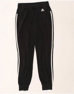 ADIDAS Mens Tracksuit Trousers Joggers XS Black Cotton AS05 - Picture 1 of 3