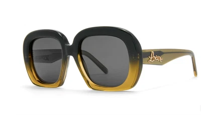 Новые солнцезащитные очки LOEWE Gray to Honey Gradient Curvy LW40113U 96E без коробки - Изображение 1 из 4
