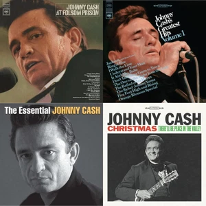 Johnny Cash - At Folsom Prison & Greatest Hits, Volume 1 & [New LP Vinyl Bundle] - Picture 1 of 5