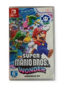 Super Mario Bros. Wonder Nintendo Switch Chinese English Sealed - Picture 1 of 1