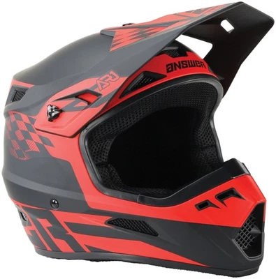 Answer 442907 AR1 Sweep Helmet Black/Red - 2XL - Image 1 of 4