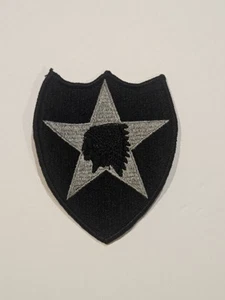 MILITARY PATCH OLDER WW2 ERA OR AFTER 2ND INFANTRY DIVISION SUBDUED - Picture 1 of 1