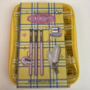 Revolution Clueless Movie 30th Anniversary Brush & Hair Clip Bag Set New Gift - Picture 1 of 5
