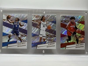 2024 Revolution Embossed NBA Superstars: Tyrese Maxey / Ja Morant / Jalen Green - Picture 1 of 5