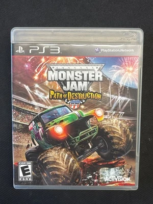 Monster Jam: Path of Destruction Sony PS3 PlayStation 3 2010 CIB - Image 1 of 4