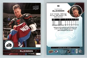 Nathan MacKinnon #48 Upper Deck 2017-18 Series 1 Hockey Trading Card - Picture 1 of 1