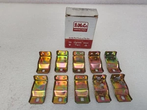 NOS 1962 FORD Full Size Outer Head Light Door Retainers 10 PCS. C2AB-13062-B - Picture 1 of 9