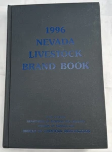 Nevada Official Livestock Brand Book 1996 - Picture 1 of 5