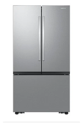 Samsung 32 cu. ft. 3-Door French Door Smart Refrigerator with Dual Auto Ice Make - Image 1 of 2