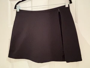 Express schwarzer Skort (Minirock/Shorts) mit Reißverschluss - Medium - Bild 1 von 11