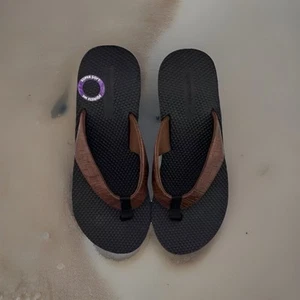 Speedo Women's Bermuda Wedge Flip Flops Brown/Black Size 7 US - Picture 1 of 8