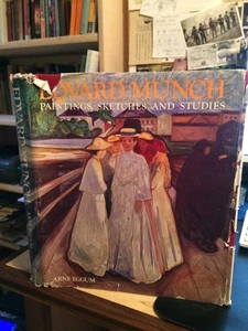 Eggum: Edvard Munch: Paintings, Sketches and Studies 1984 Very Good Art HB - Picture 1 of 1