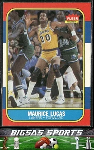 Maurice Lucas 1986-87 Fleer #66 Los Angeles Lakers - Picture 1 of 2