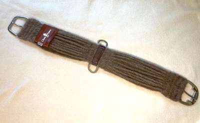 34" Classic Equine Straight Mohair Western Cinch with Roller Buckle - Image 1 of 4
