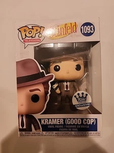 Funko POP! #1093 Seinfeld Kramer Good Cop Funko Shop Exclusive + Protector - Picture 1 of 7