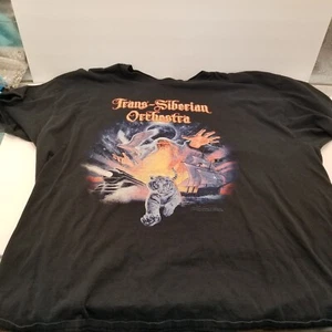 Trans Siberian Orchestra Tiger T-Shirt 2016 Winter Tour Concert 2XL - Picture 1 of 5