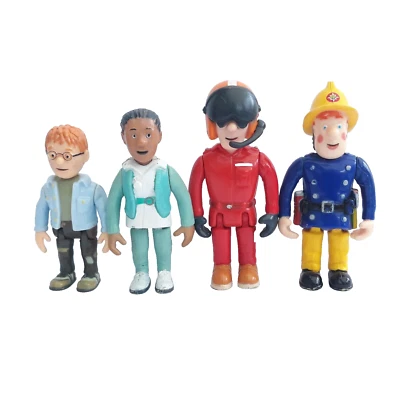 Fireman Sam Figures Tom Thomas Helen Flood Norman Price Large Chunky Sized - Image 1 of 4